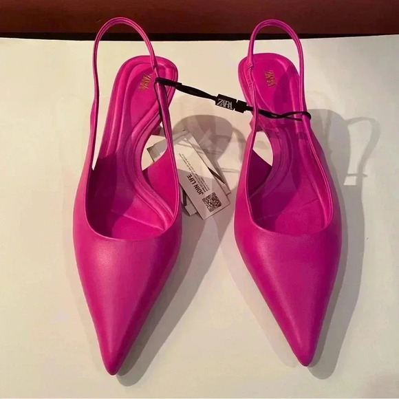 Zara Pink Heels - Picture 2 of 7